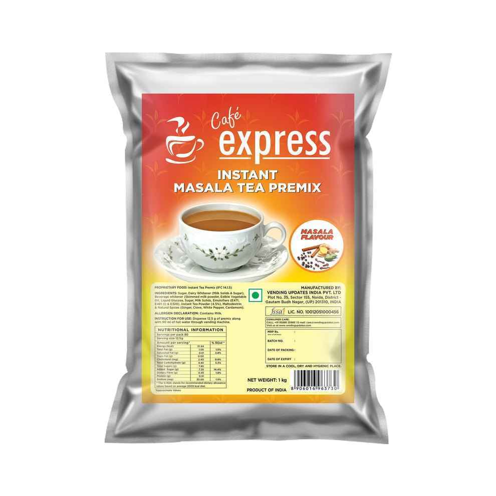 ATLANTIS Cafe express masala tea 1kg instant masala tea premix pack with cup of tea image