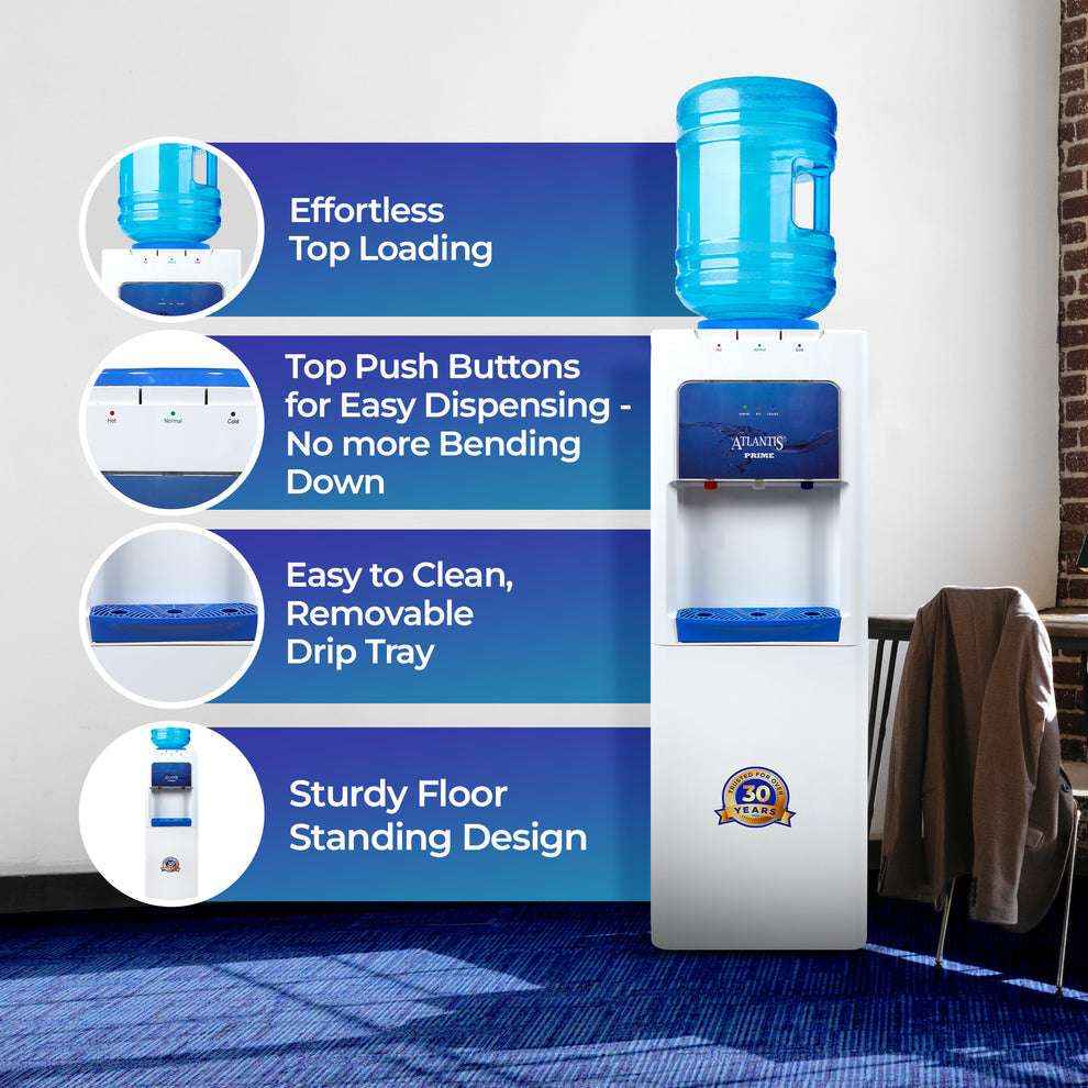 Atlantis Prime 3 Tap Water Dispenser with Hot Cold Normal