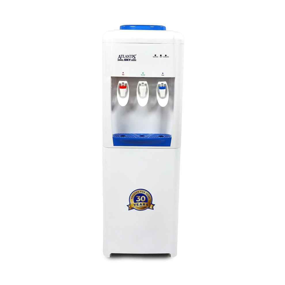 Atlantis sky Floor Standing Water Dispenser with Hot and Cold taps and 30 years warranty