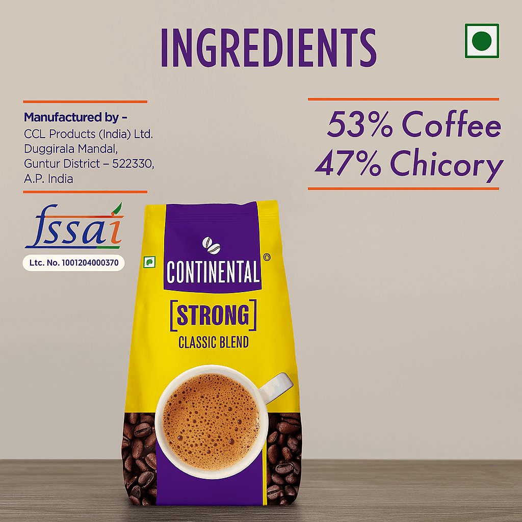 Continental Instant Coffee Powder Strong Super Blend