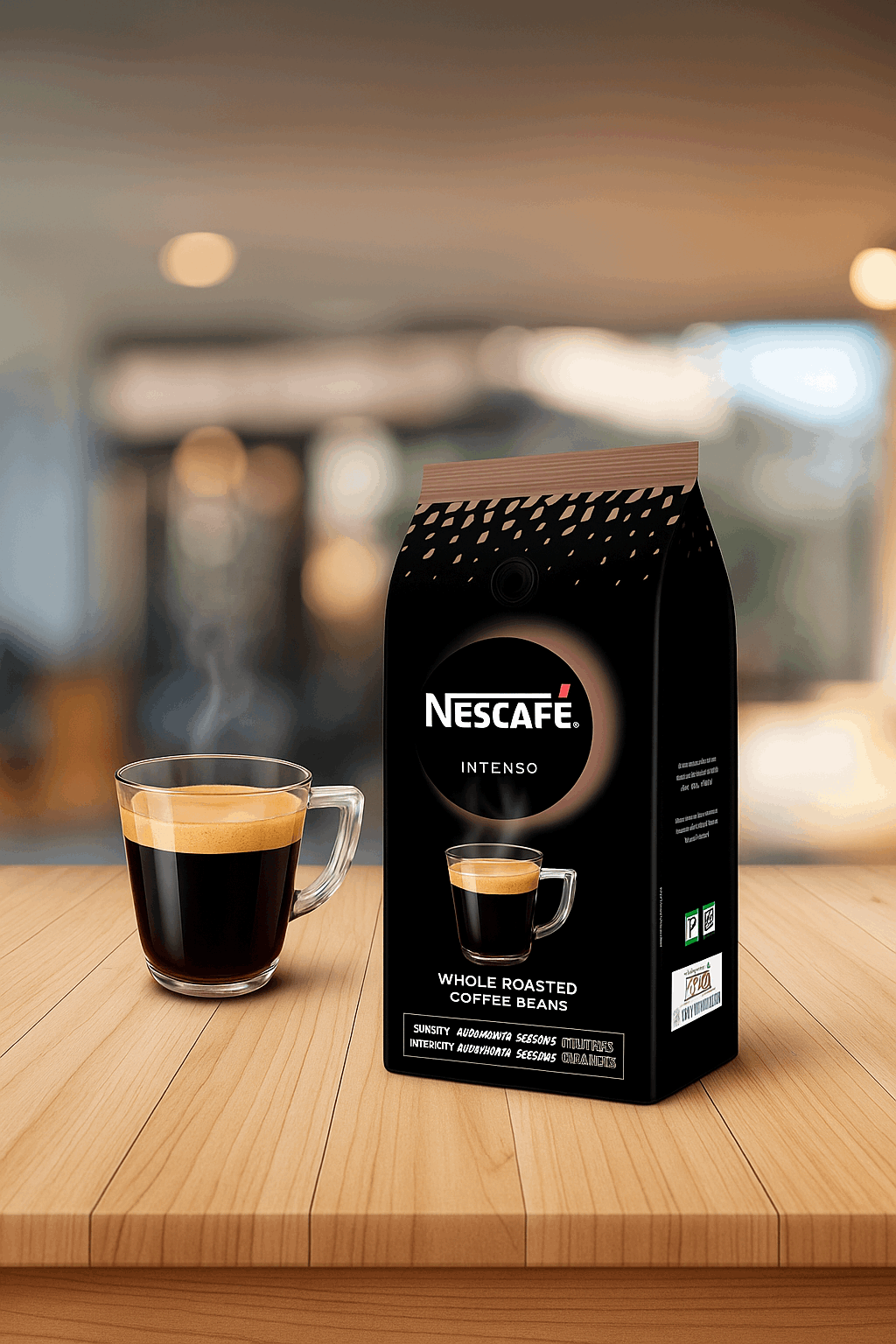 Nescafe Intenso Whole Roasted Coffee Beans Delhi
