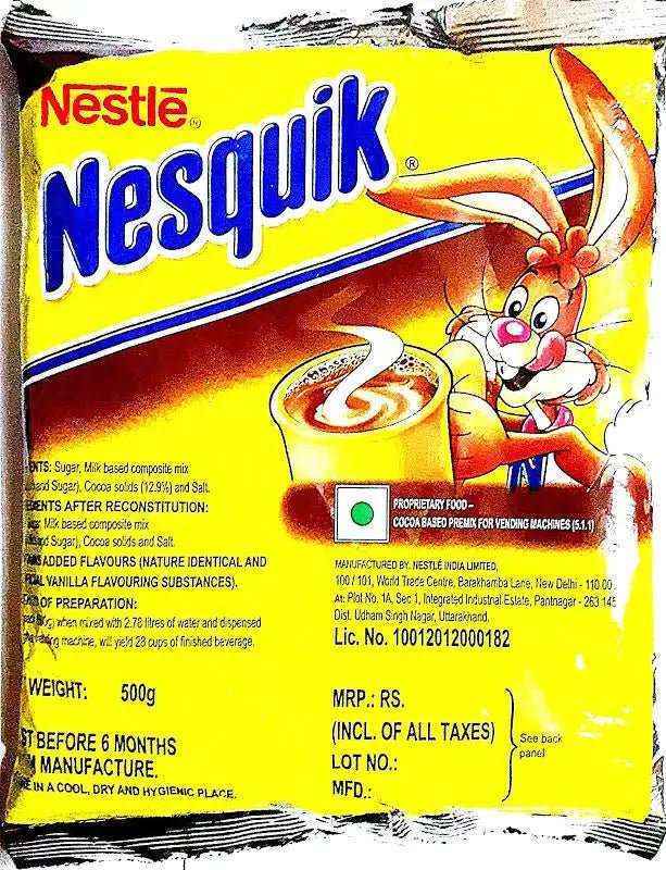 Nesquik Hot Chocolate Mix Delhi 500g by Nestle