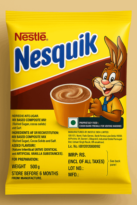 Nesquik 500g Hot Chocolate Mix by Coffee Machine Delhi - COFFEE WALLA