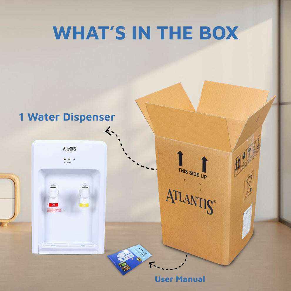 Atlantis Basic Water Dispenser - Reliable Hot & Cold Water
