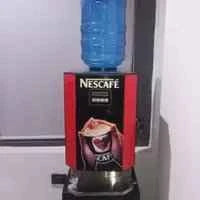 Nescafe 3 lane vending machine Delhi with water dispenser for tea and coffee service
